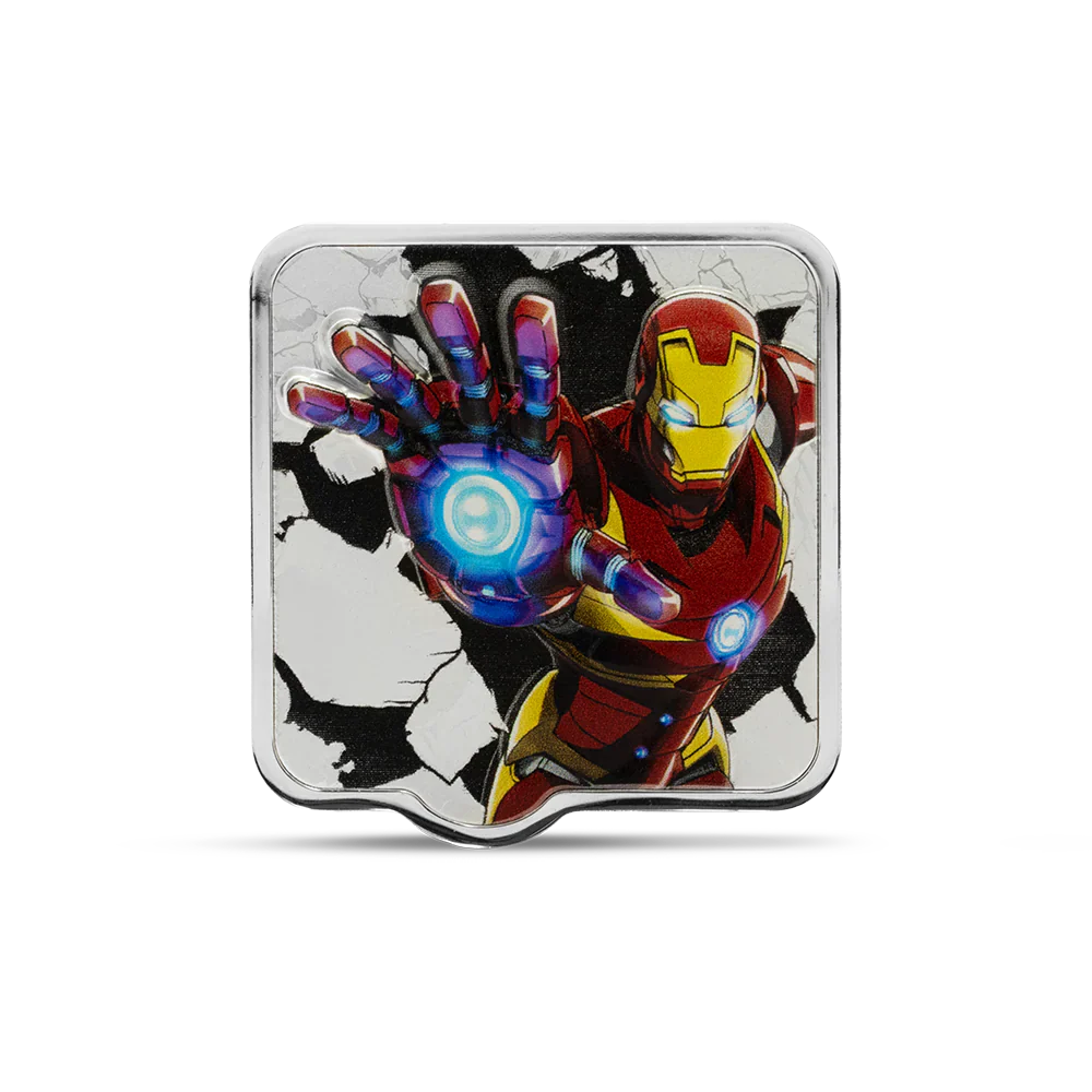 2026 Marvel – Iron Man 'ZAPT!!' 2oz Silver Coin