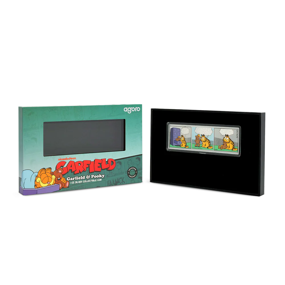 2026 Nickelodeon - Garfield & Pookie 1oz Silver Coin - Image 4