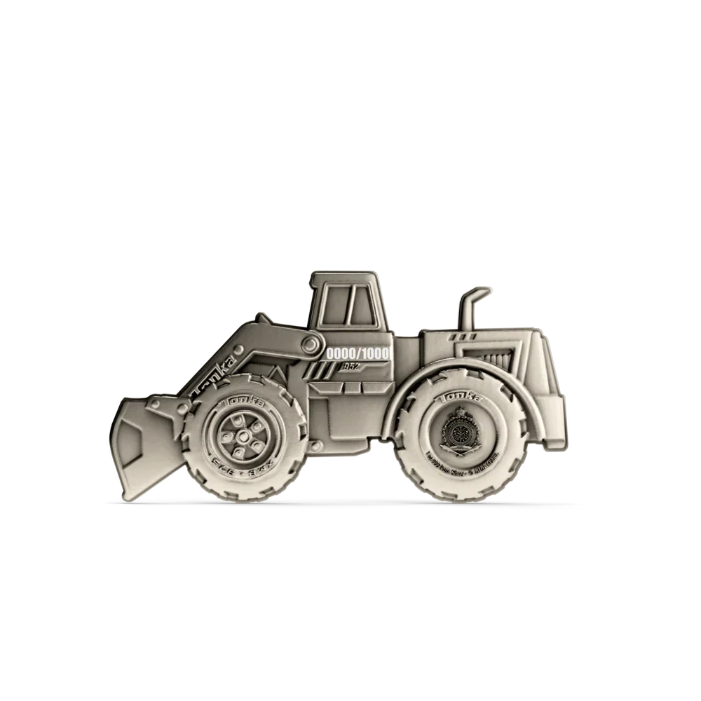2026 Tonka - Front Loader 1oz Silver Coin - Image 3