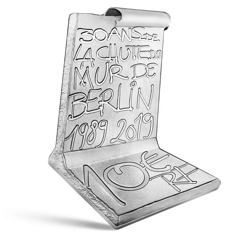 2019 30th Anniversary Fall of The Berlin Wall 22.2 Gram Silver Proof Coin 20 Euro Coin - Image 3