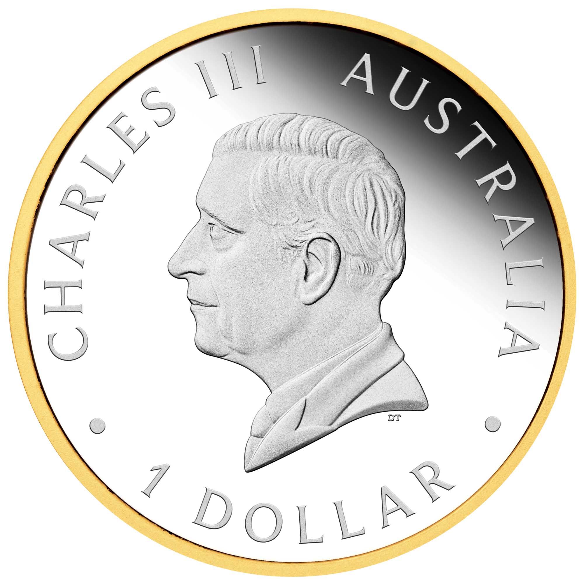 40th Anniversary of the Australian Nugget Gold Coin Program 2026 1oz Silver Proof Gilded Coin - Image 2