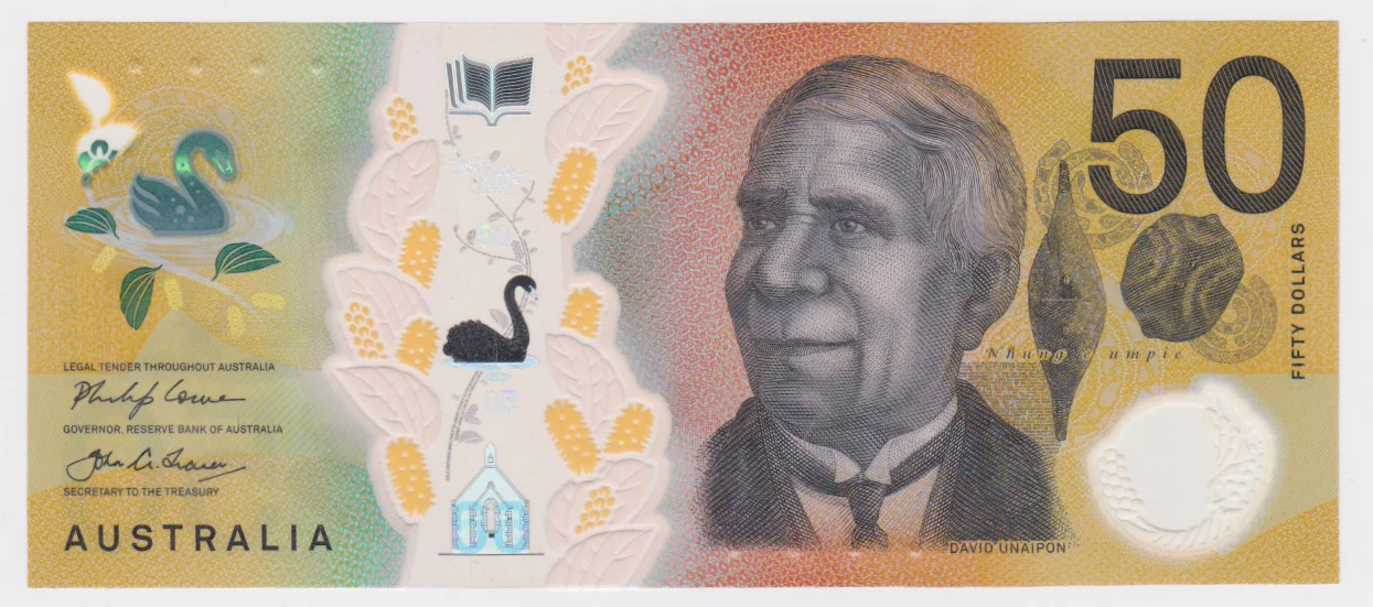 $50 2018 Lowe/Fraser First Prefix UNC - Image 2