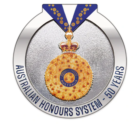 50th Anniversary of Australian Honours System Medallion Cover – Order of Australia - Medallions - Image 2