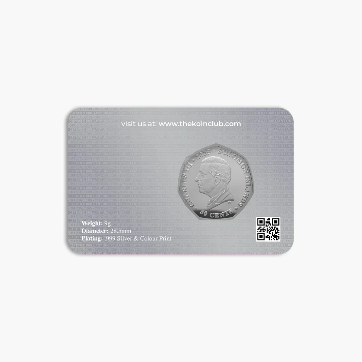 90 Years of Monopoly - Pass Go 2025 Silver Plated BU Coin - Image 5