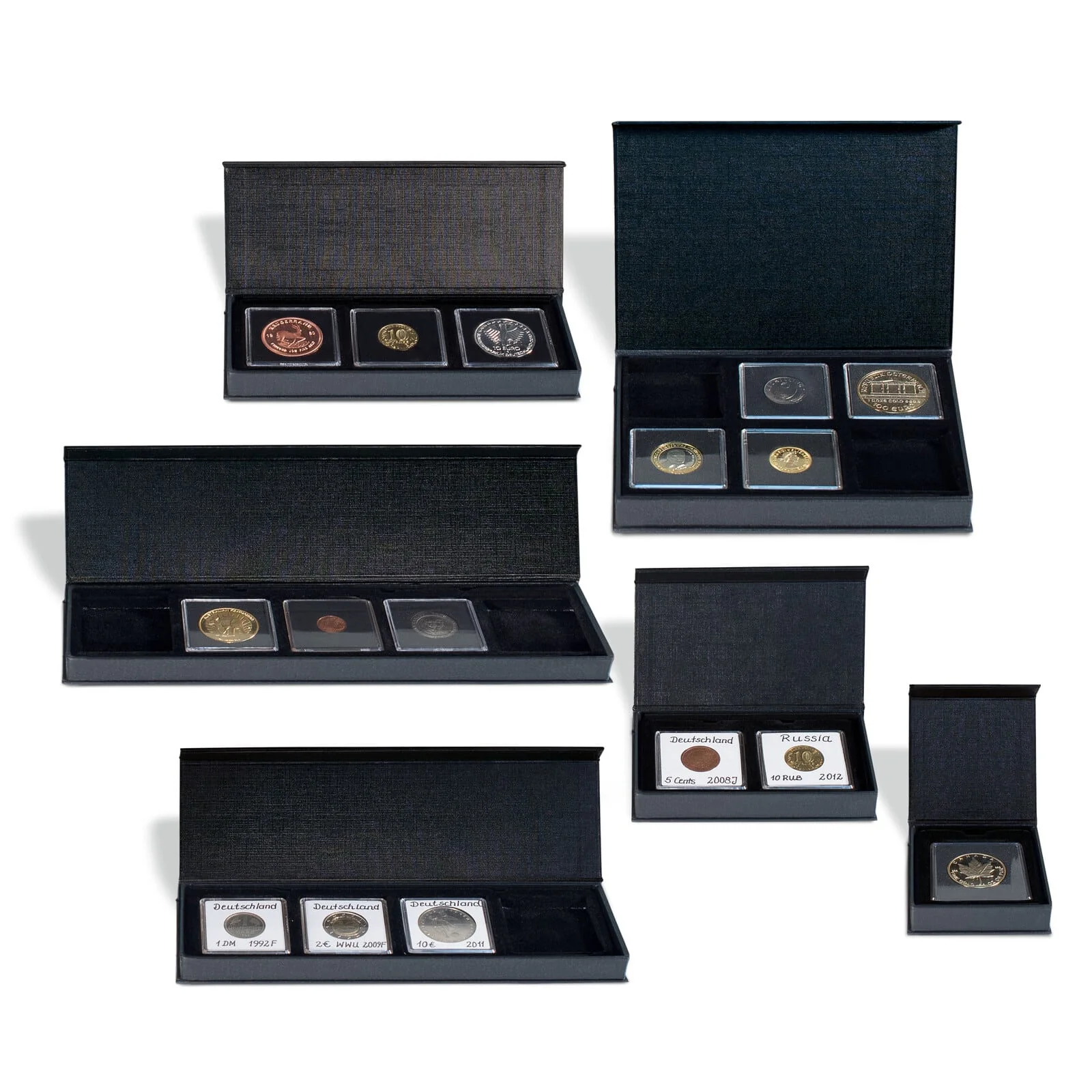 Airbox Coin Display Box for 2 Quadrums