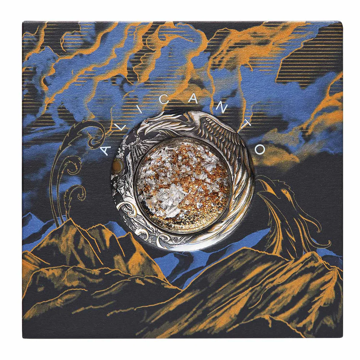 Alicanto 2024 $2 Colour 2oz Silver Antique Coin - Image 4