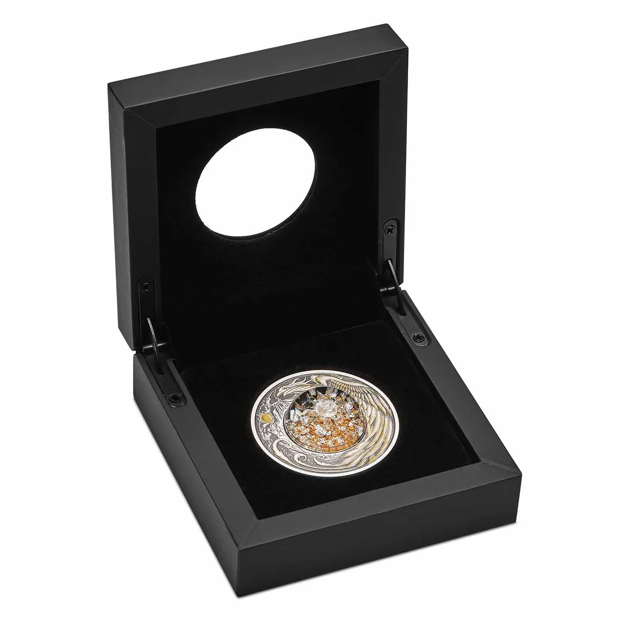 Alicanto 2024 $2 Colour 2oz Silver Antique Coin - Image 5