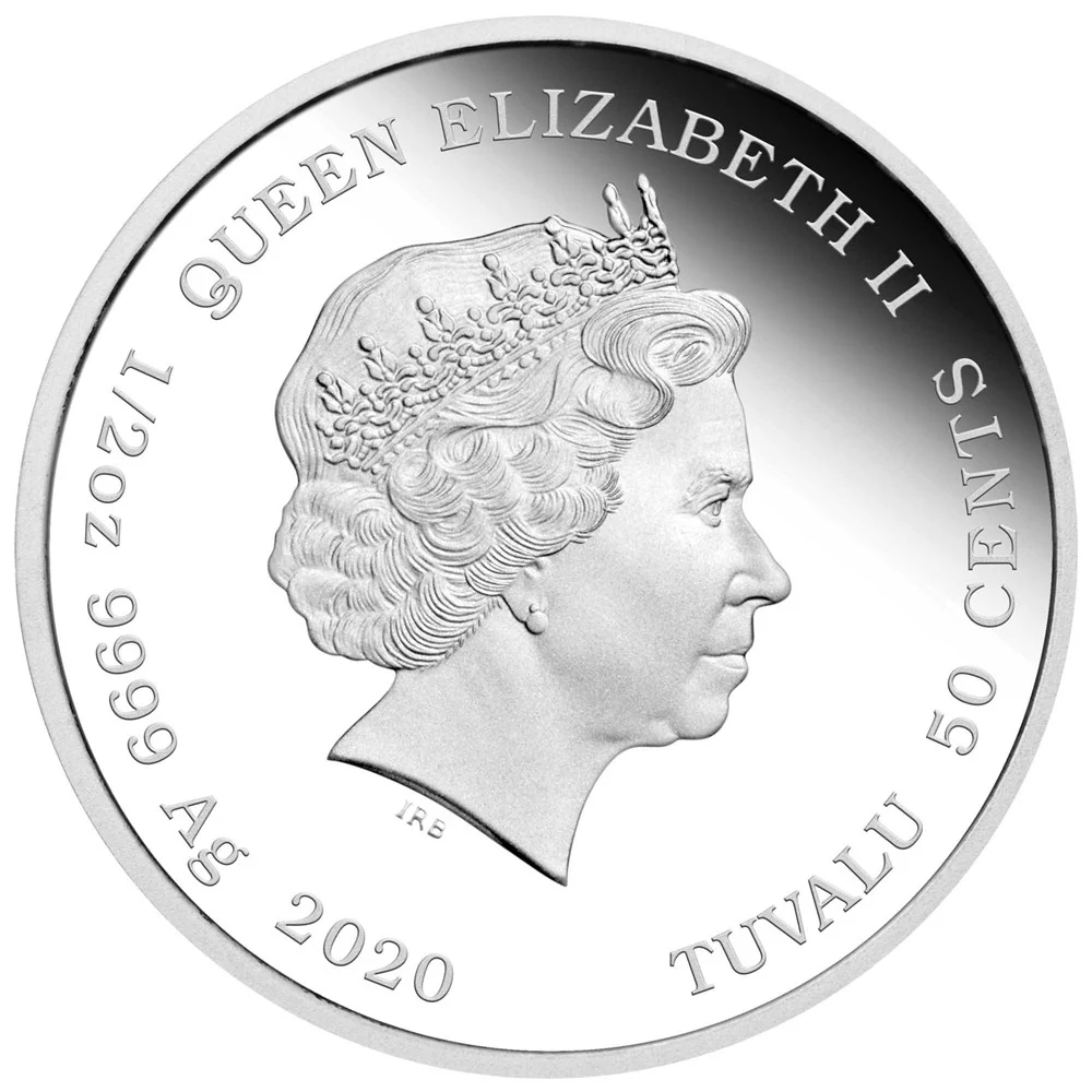 Always Together Otter 2020 1/2oz Silver Proof Coin - Image 2