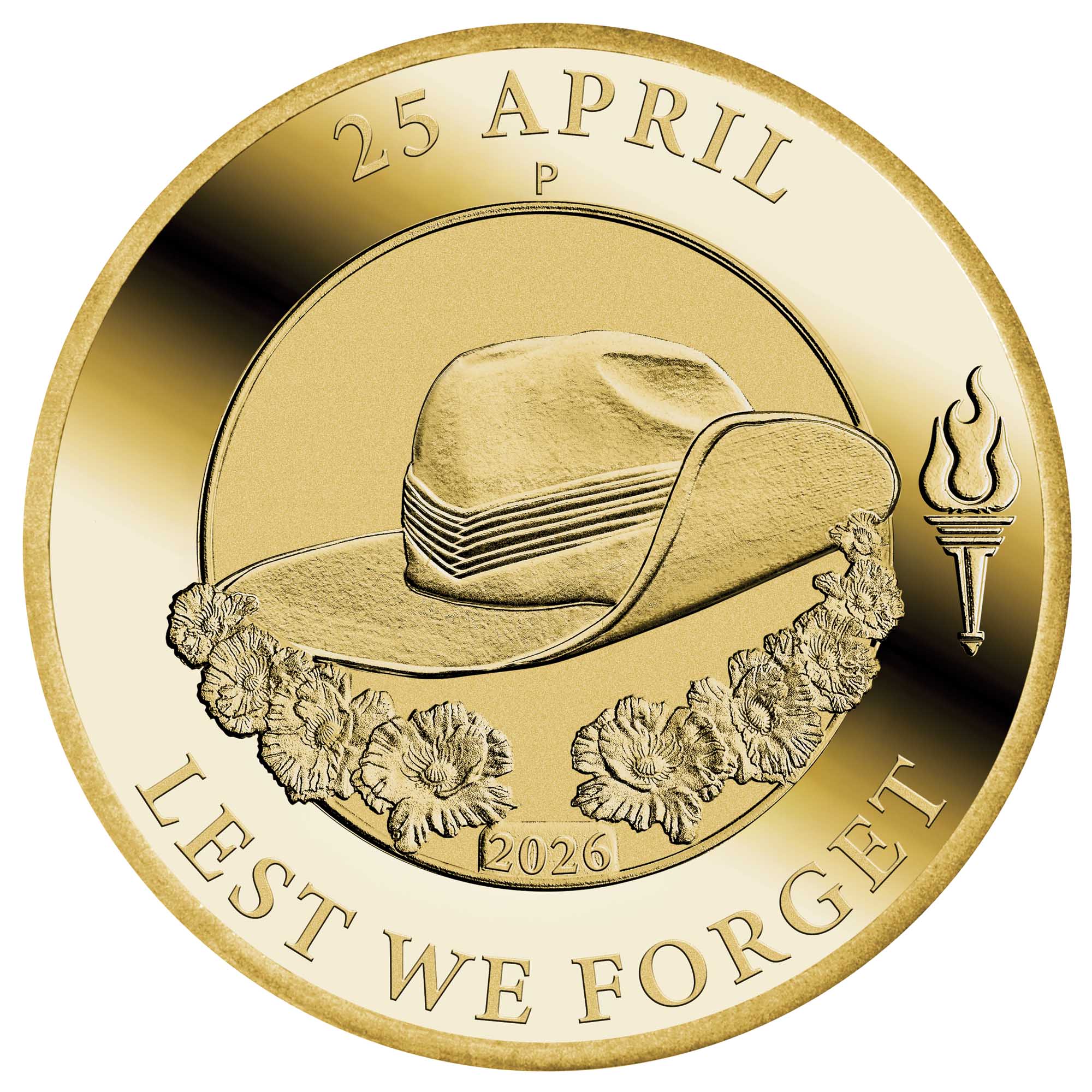 Anzac Day 2026 Coin in Card