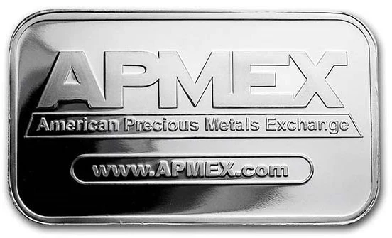 APMEX 1oz Silver Bar - Image 2