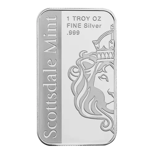 Archangel Michael - Scottsdale 1oz Silver Bar - Image 2