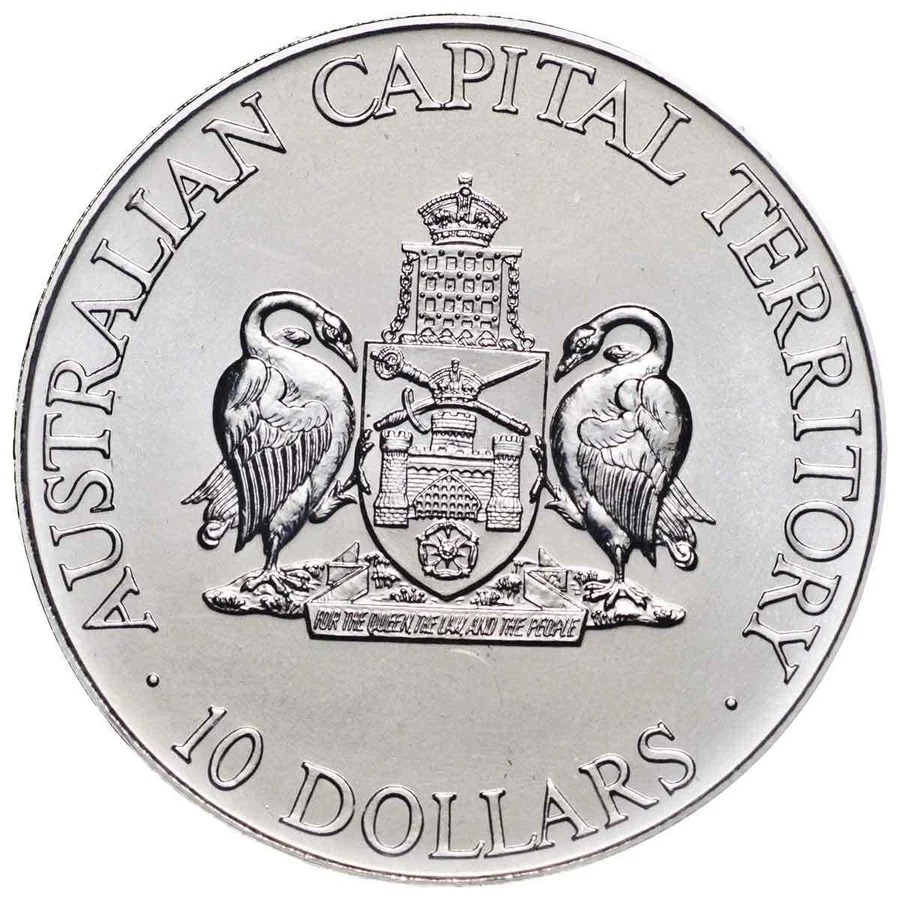 Australia 1993 $10 ACT Silver Uncirculated Coin