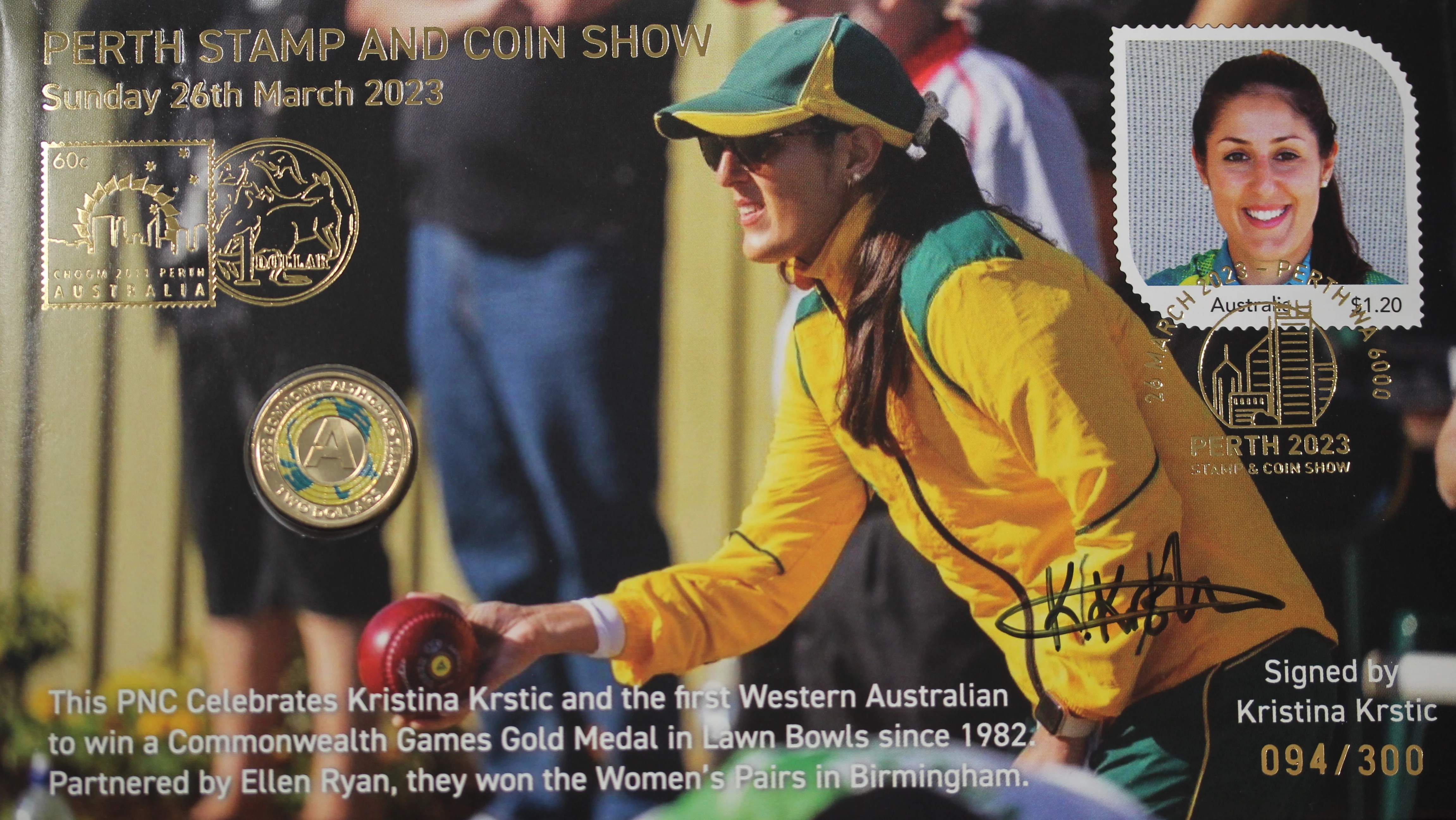 2023 Perth Stamp & Coin Show Set of Commemorative PNCs - Image 2