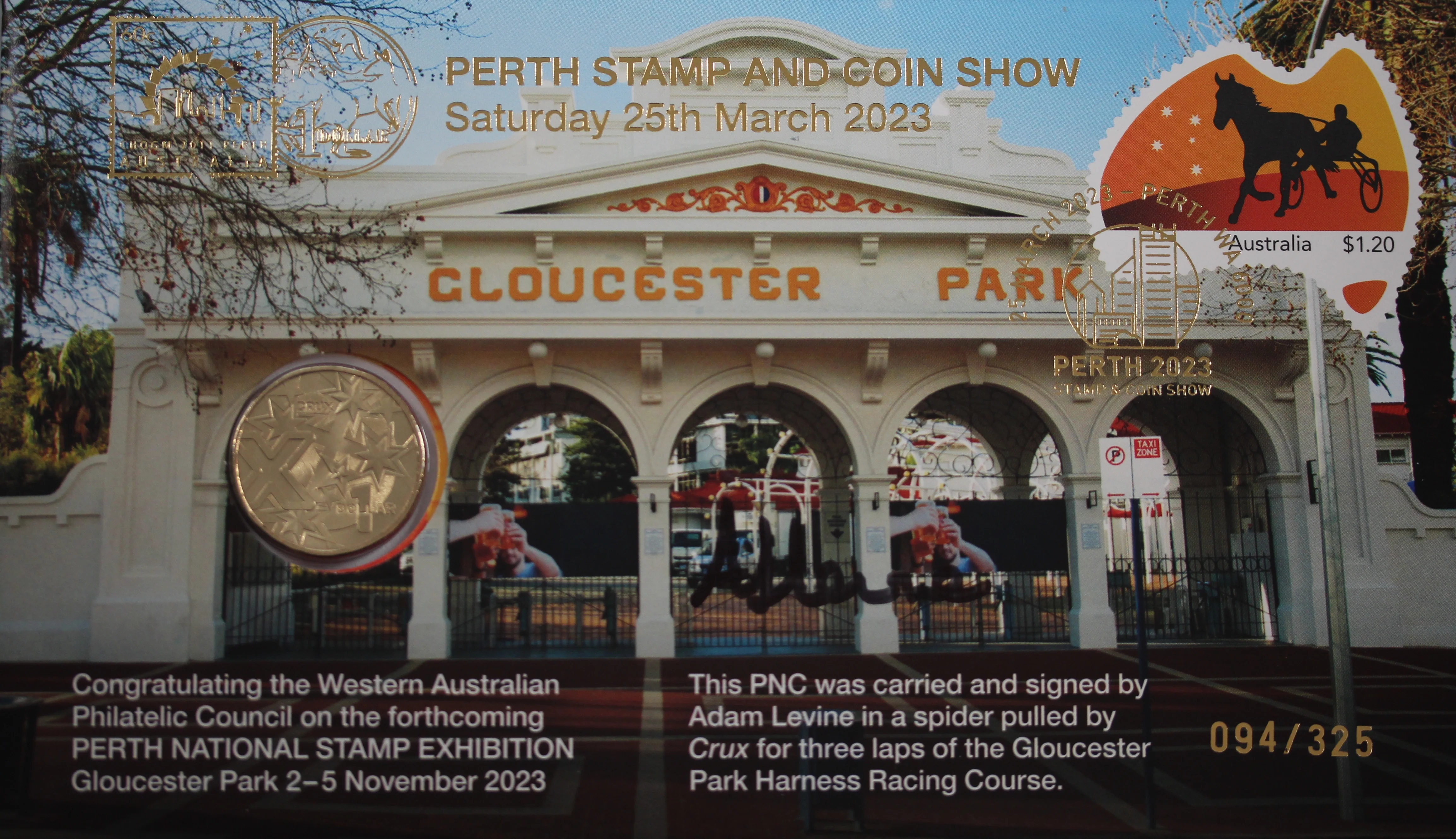 2023 Perth Stamp & Coin Show Set of Commemorative PNCs - Image 4