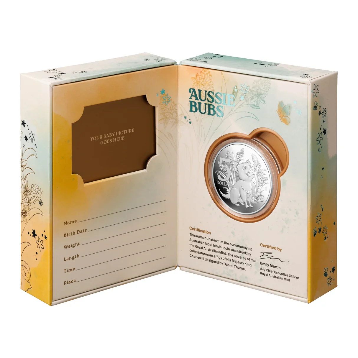 Australia 2026 $5 Aussie Bubs 1oz Silver Proof Coin - Image 3