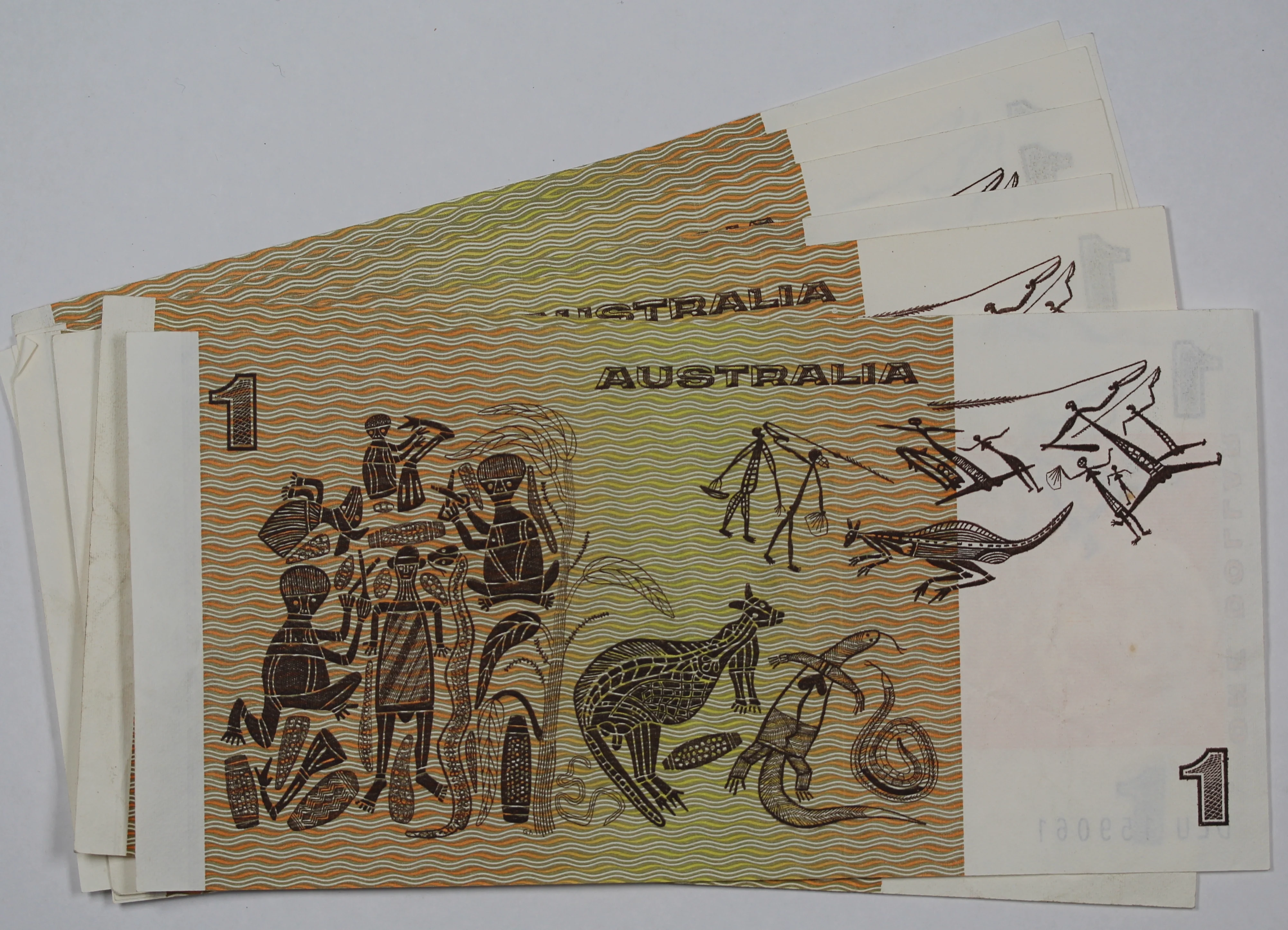 Australian $1 Paper Banknote Circulated - Image 2