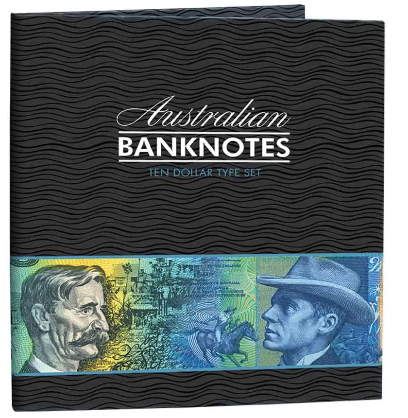 Australian $10 Banknote Type Set Folder - Image 2