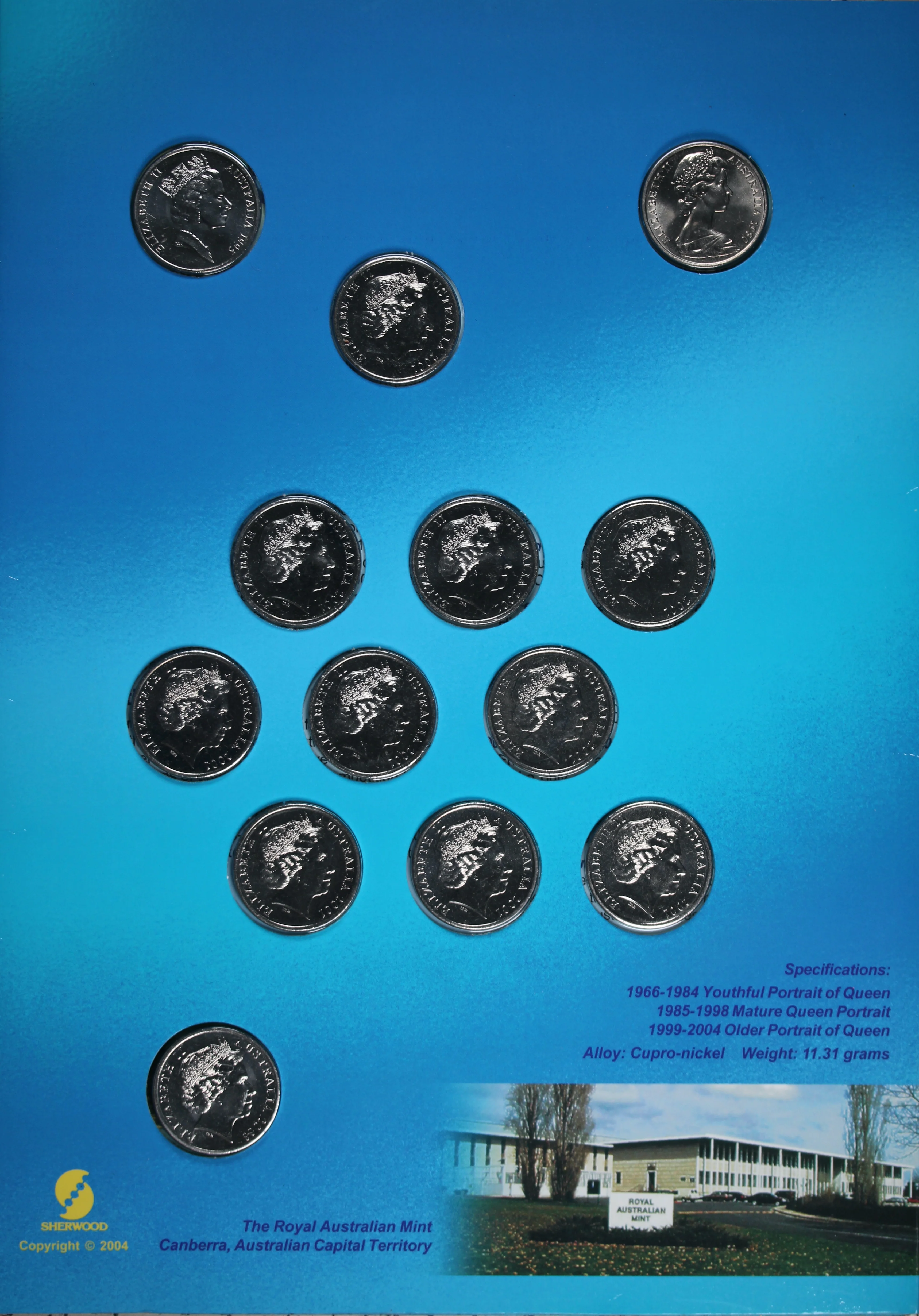 Australian 20c Commemorative Coin Collection in Folder 1966-2004 - Image 3