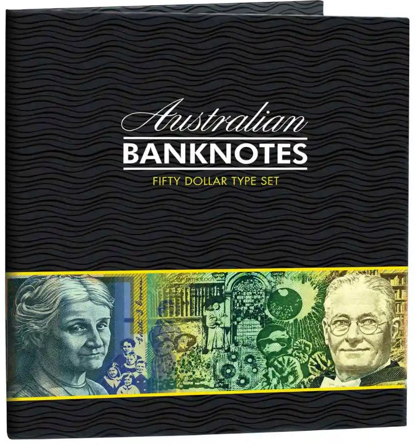 Australian $50 Banknote Type Set Folder - Image 2