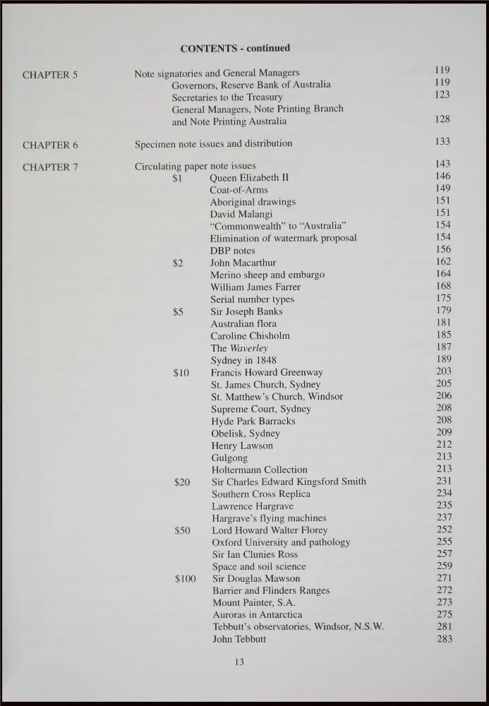 Australian Decimal Banknotes Book By Mick Vort-Ronald - Image 2