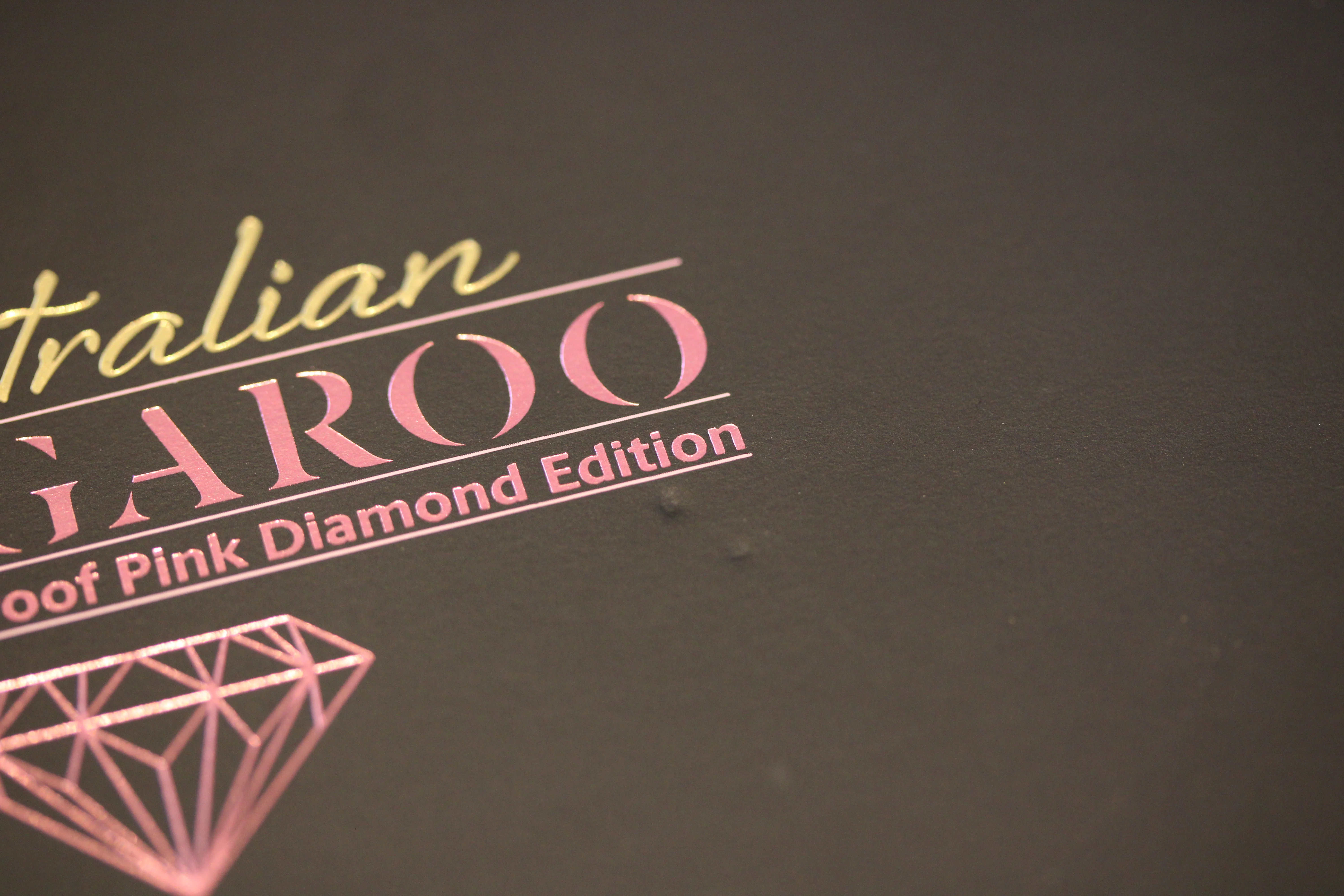 Australian Kangaroo 2017 2oz Gold Proof Pink Diamond Edition - Image 9