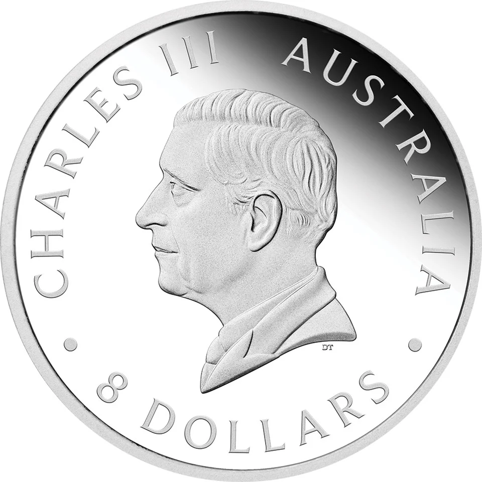 Australian Kookaburra 2024 5oz Silver Proof High Relief Incused Coin - Image 2