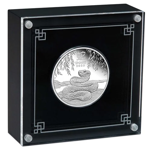 Australian Lunar Series III 2025 Year of the Snake 1oz Silver Proof Coin - Image 3