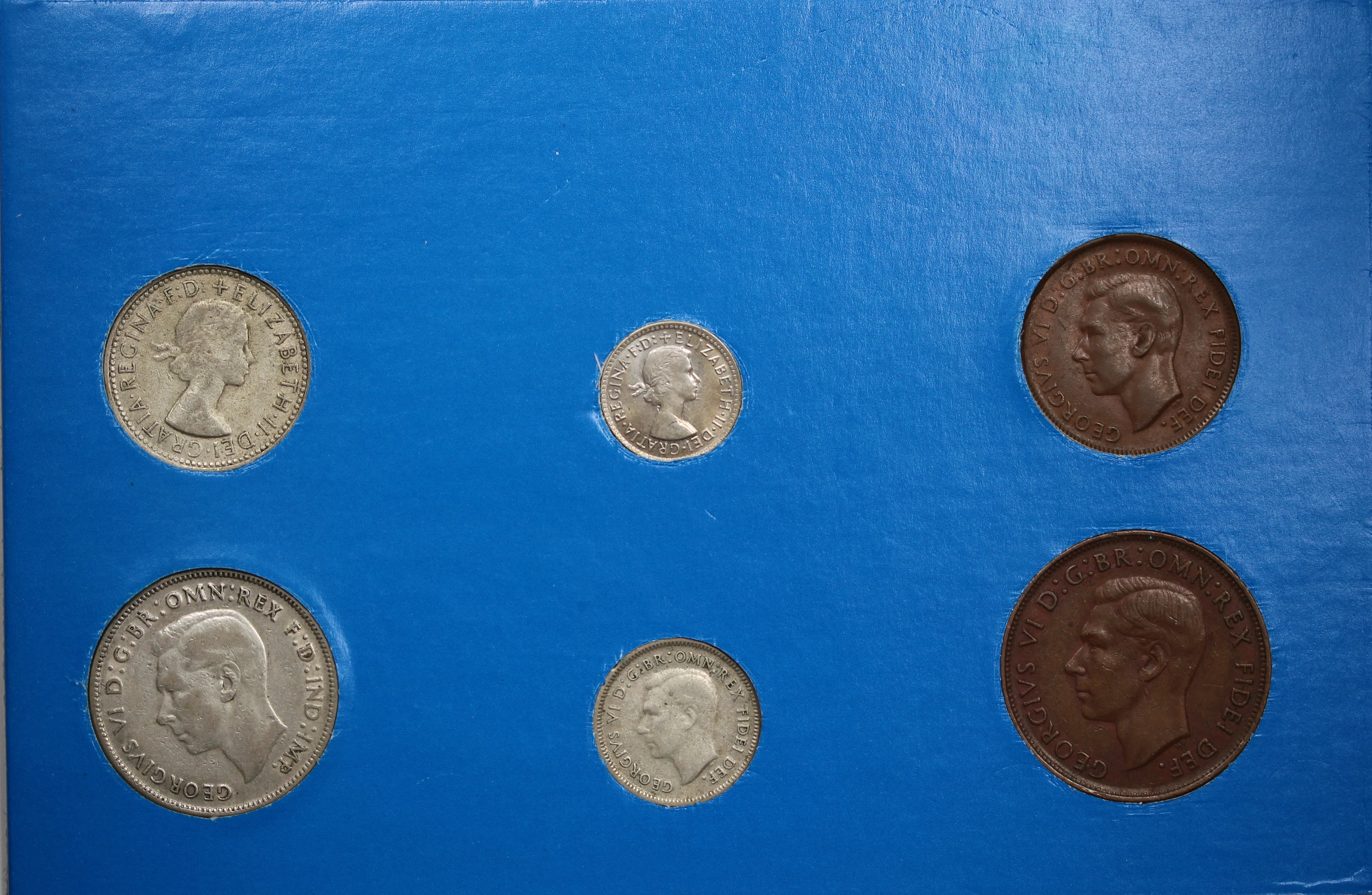 Australian Pre-Decimal Coin Set (Post 1946) - Image 2