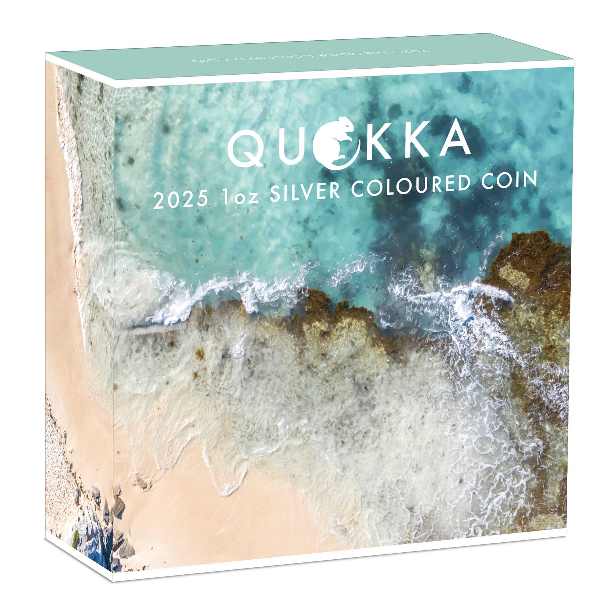 Australian Quokka 2025 1oz Silver Coloured Coin - Image 4