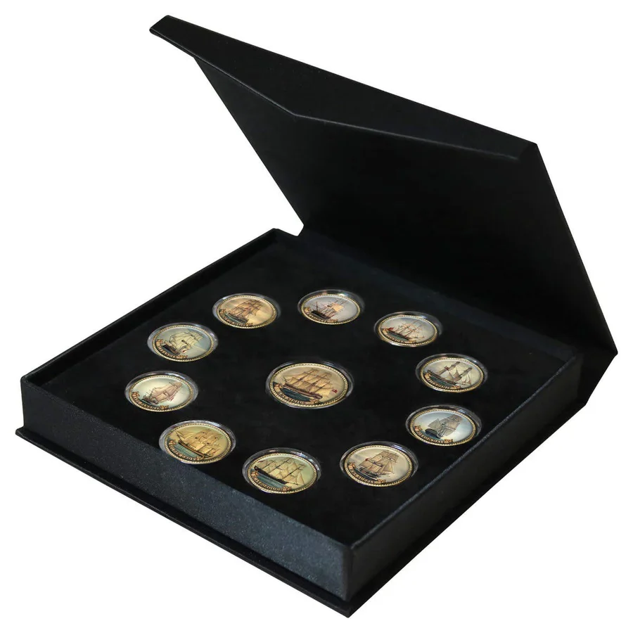 Australia's First Fleet Halfpenny & Penny Enamel Collection - Image 2