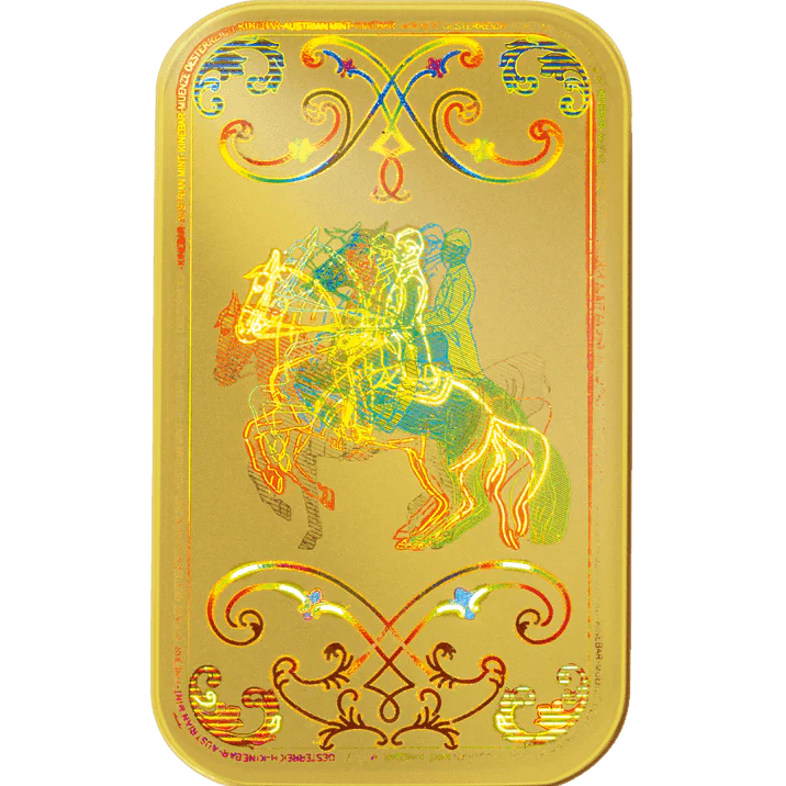 Austrian Mint 1g Gold Kinebar - Image 3