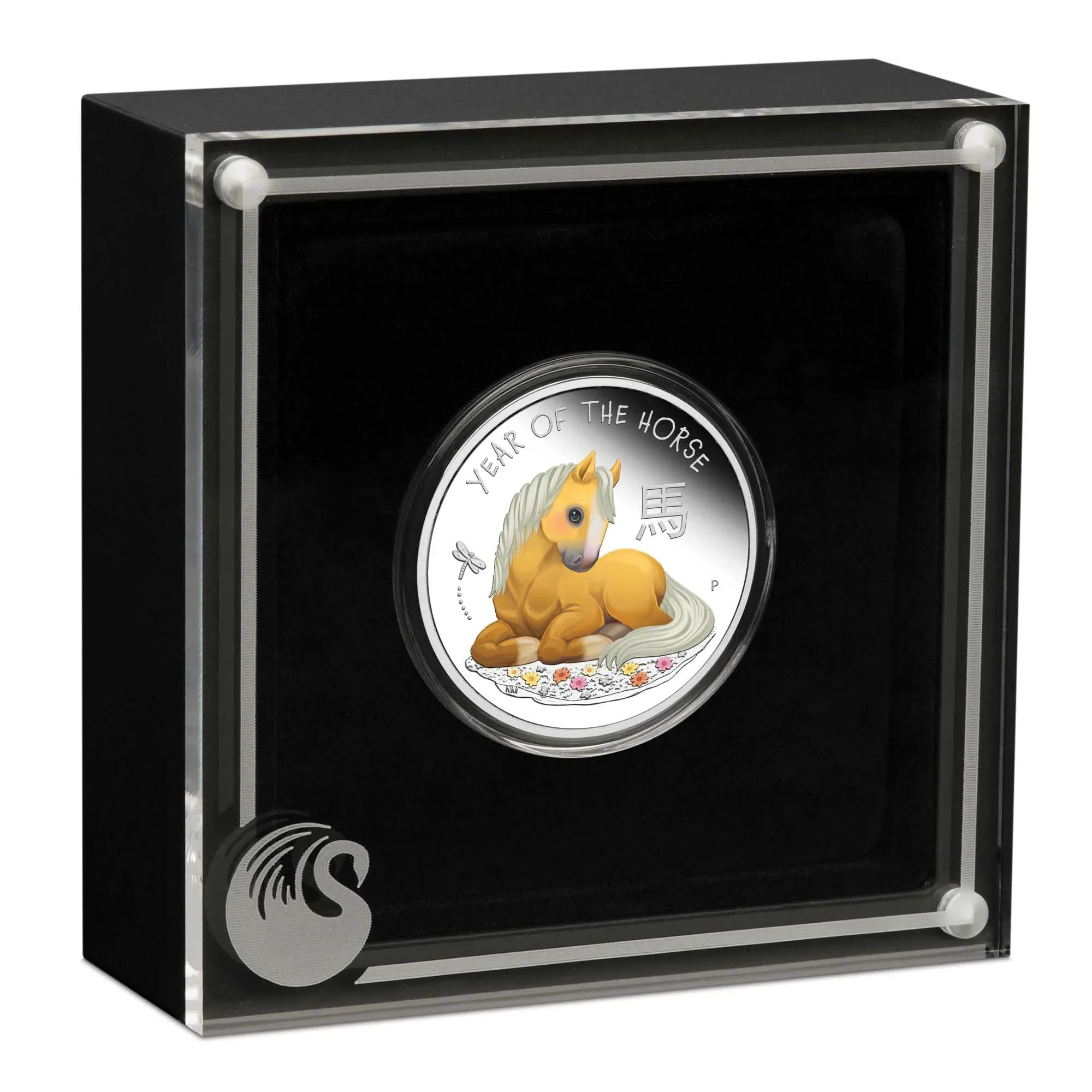 Baby Horse 2026 1/2oz Silver Proof Coloured Coin - Image 3