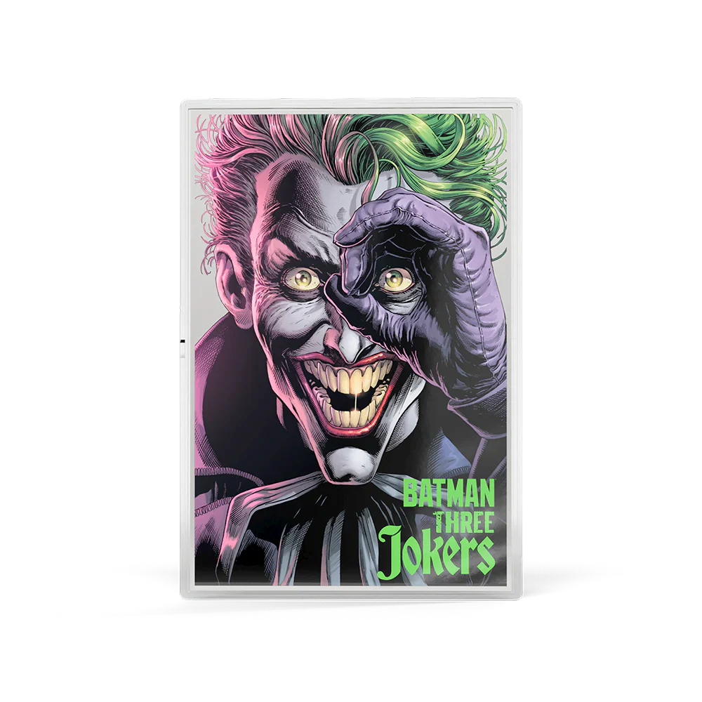 Batman Three Jokers #3 - The Comedian 1 oz Silver Collectible Foil