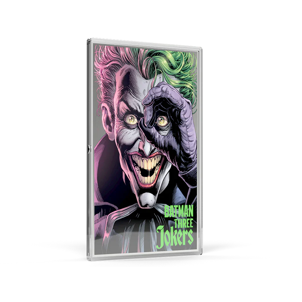 Batman Three Jokers #3 - The Comedian 1 oz Silver Collectible Foil - Image 2