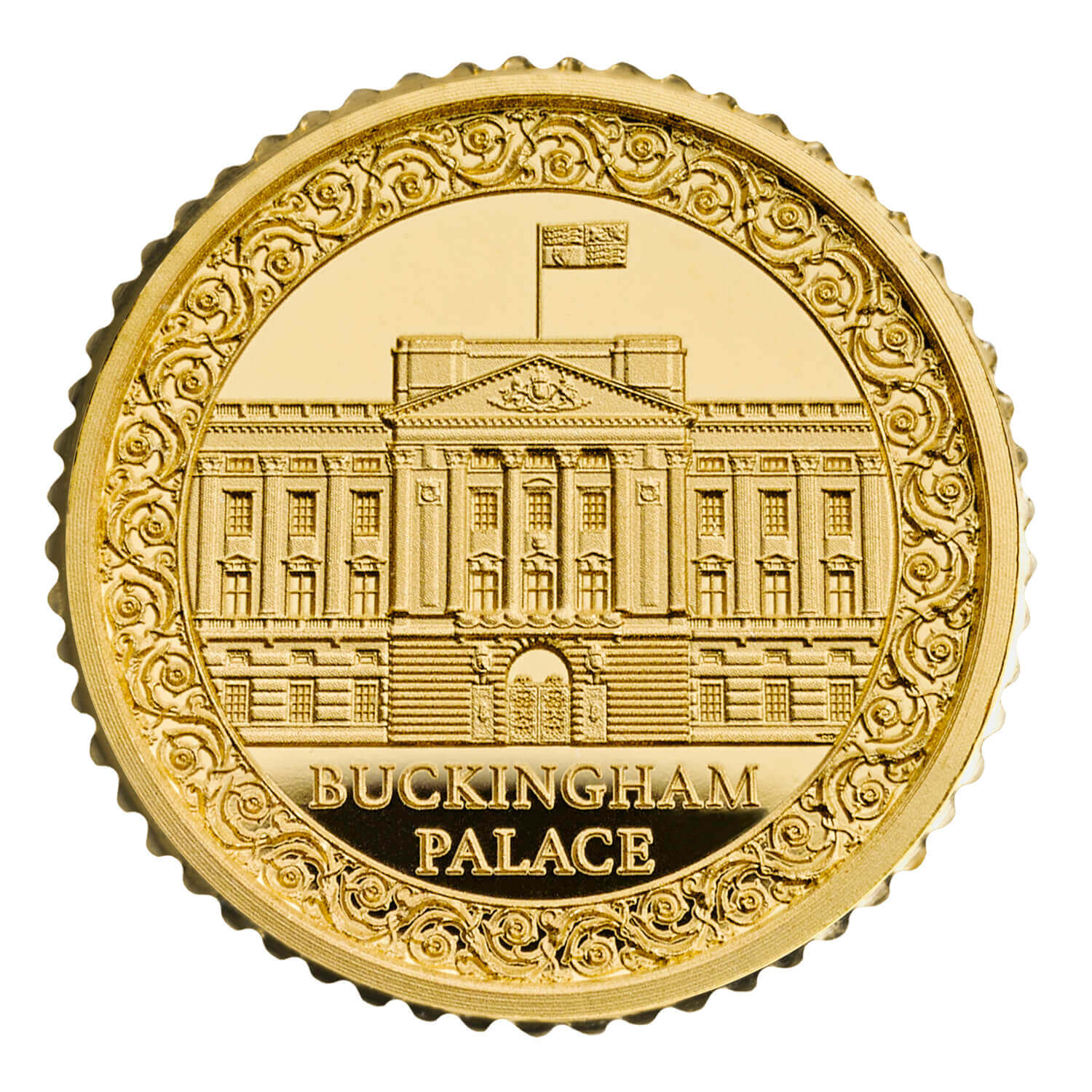 Buckingham Palace 2024 UK 1/40oz Gold Proof Coin - Image 2