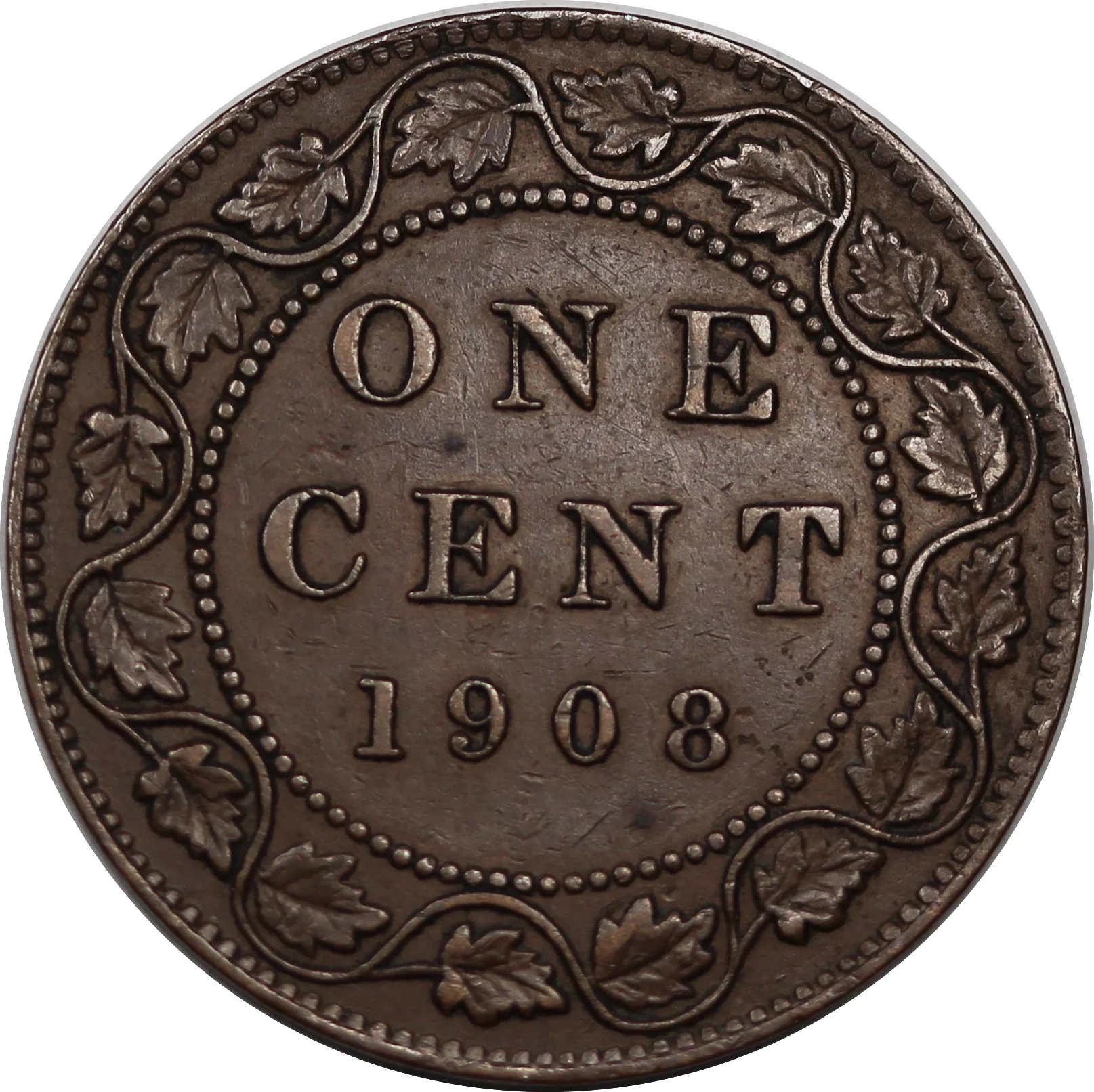 Canada 1908 1 Cent VF