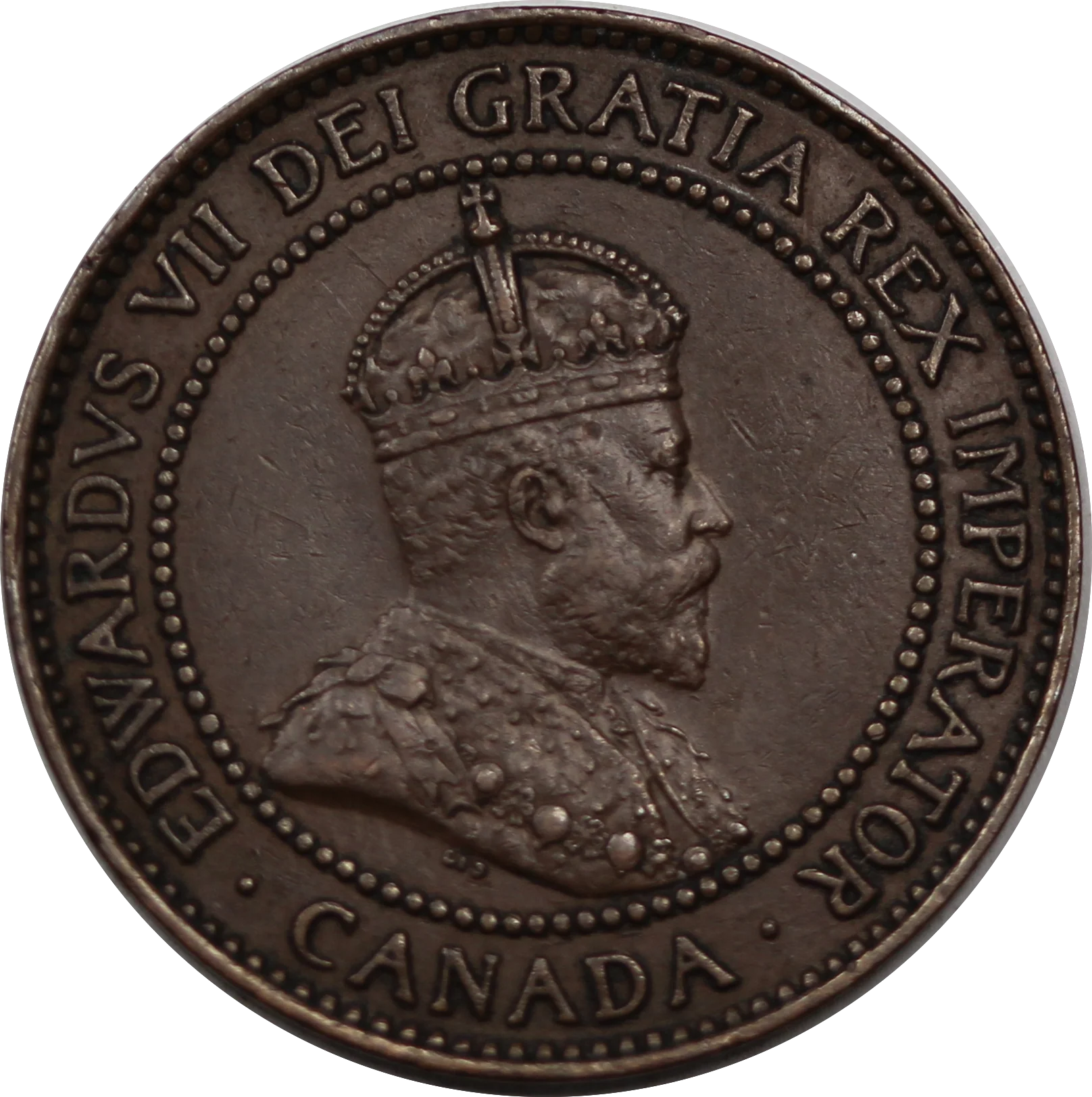 Canada 1908 1 Cent VF - Image 2