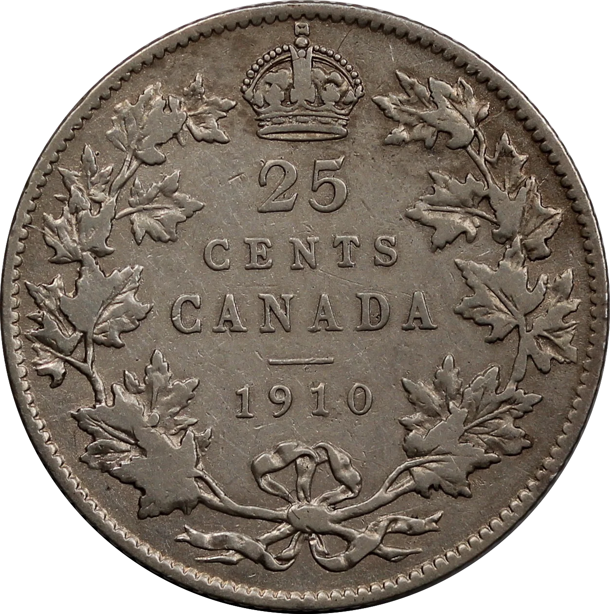 Canada 1910 25c Fine
