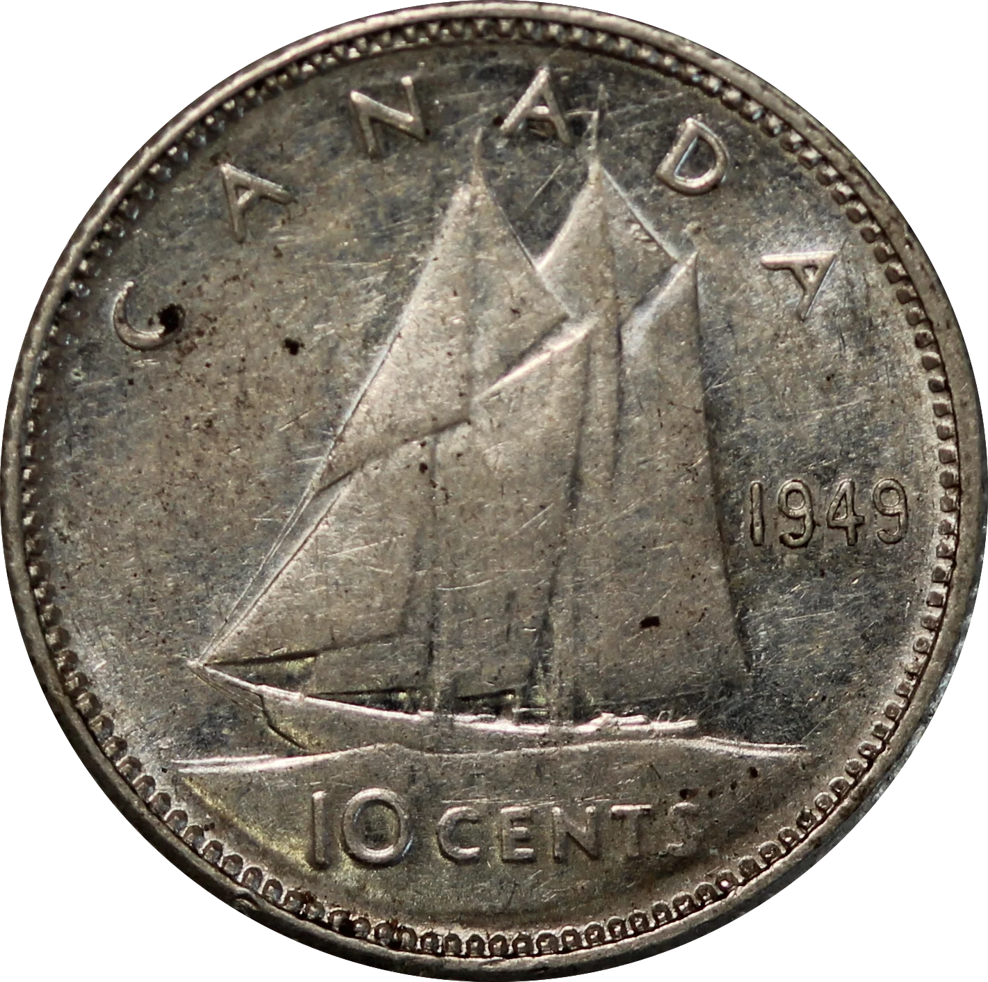Canada 1949 10 Cent EF