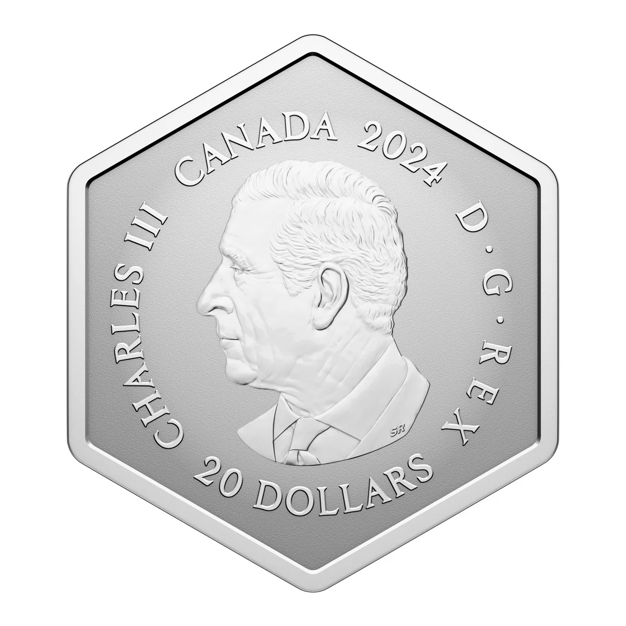 Canada 2024 $20 Fine Silver Coin - Snowflake - Image 2