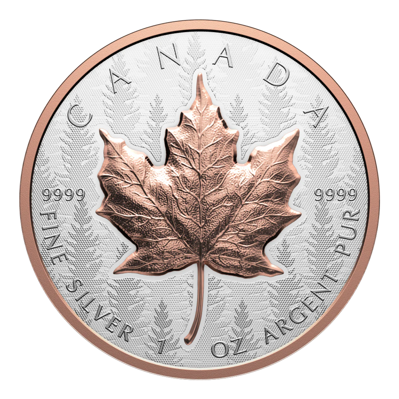 Canada 2025 $20 Maple Leaf Ultra High Relief 1oz Silver Coin