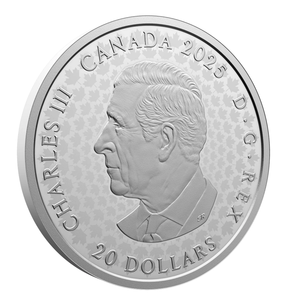 Canada 2025 $20 Ultra-High Relief Fine Silver Coin - Great Hunters: Grey Wolf - Image 2