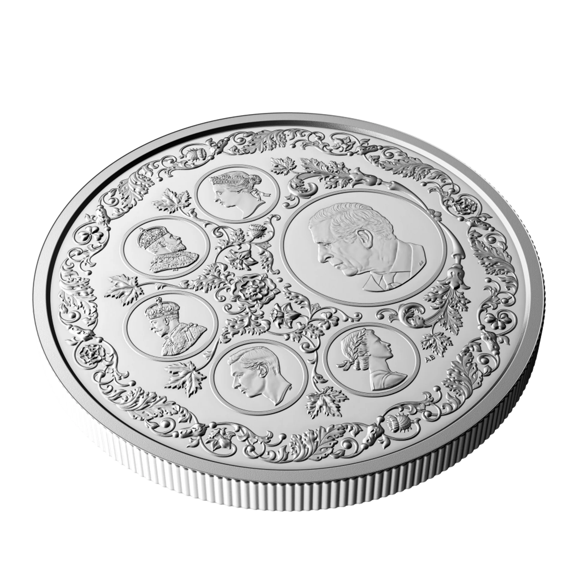 Canada 2025 $50 Fine Silver Coin Legacy of the Crown - Image 3