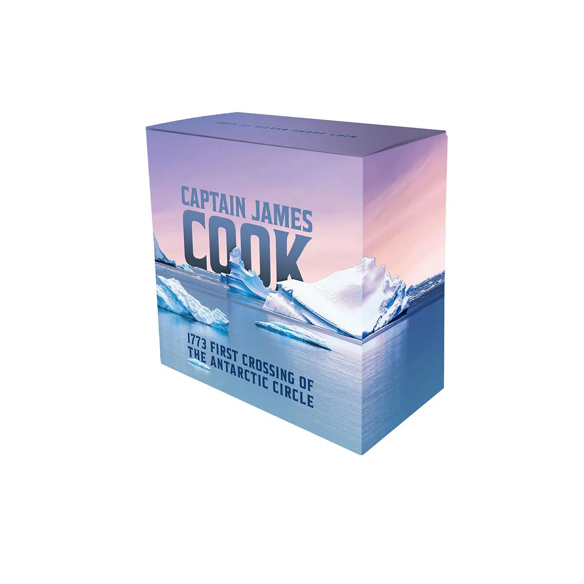 Captain James Cook 2023 $1 First Antarctic Crossing 250th Anniversary 1oz Silver Proof Coin - Image 5