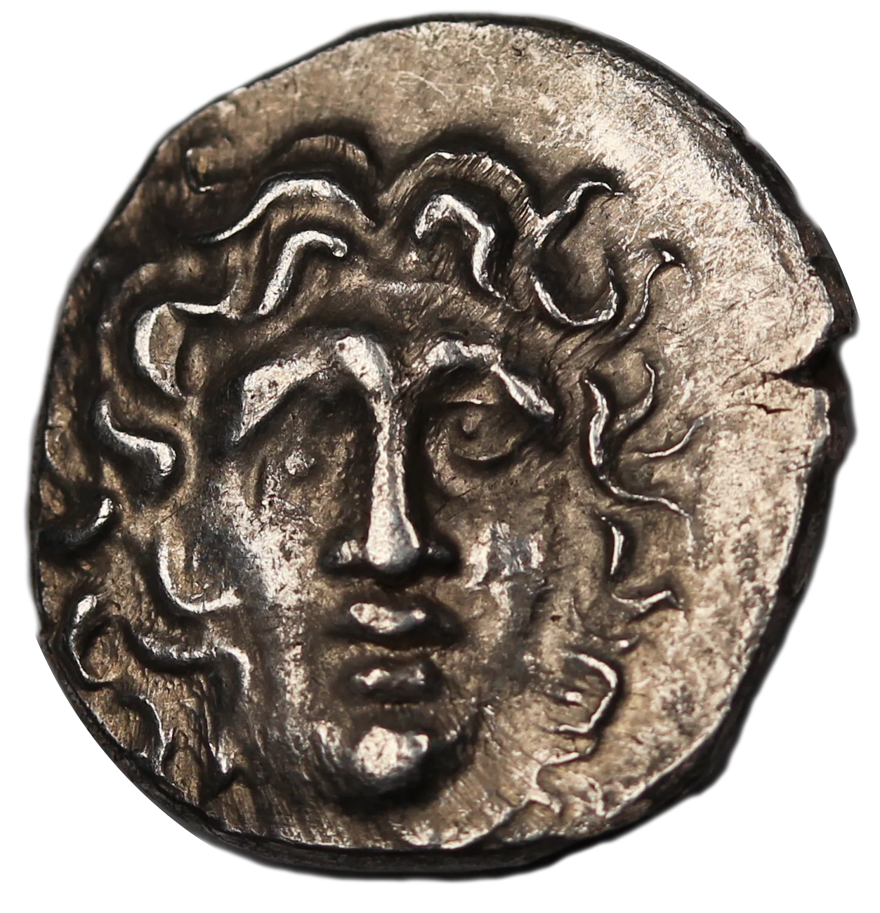 Carian Islands, Rhodes Silver Drachm 175-170 BC EF