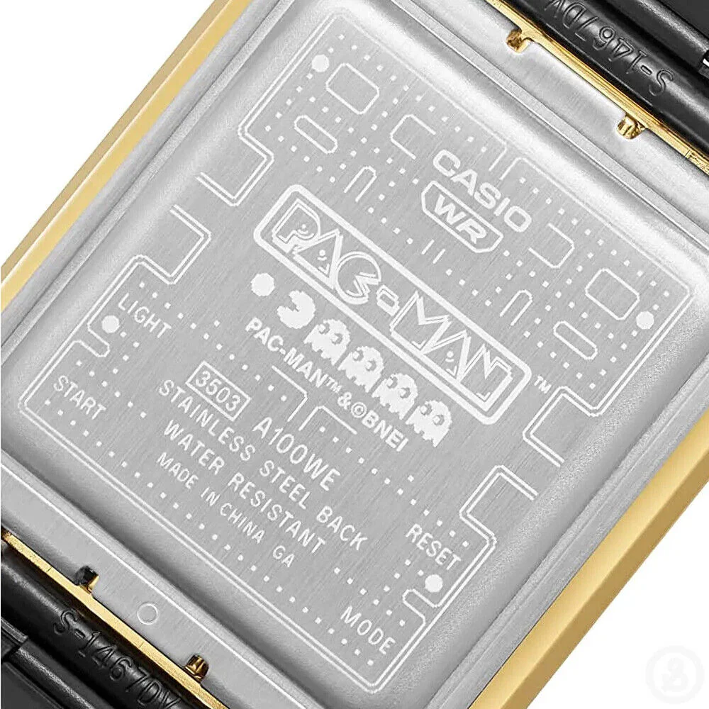 Casio Pac-Man Collaboration A100WEPC-1B Wrist Watch - Image 6