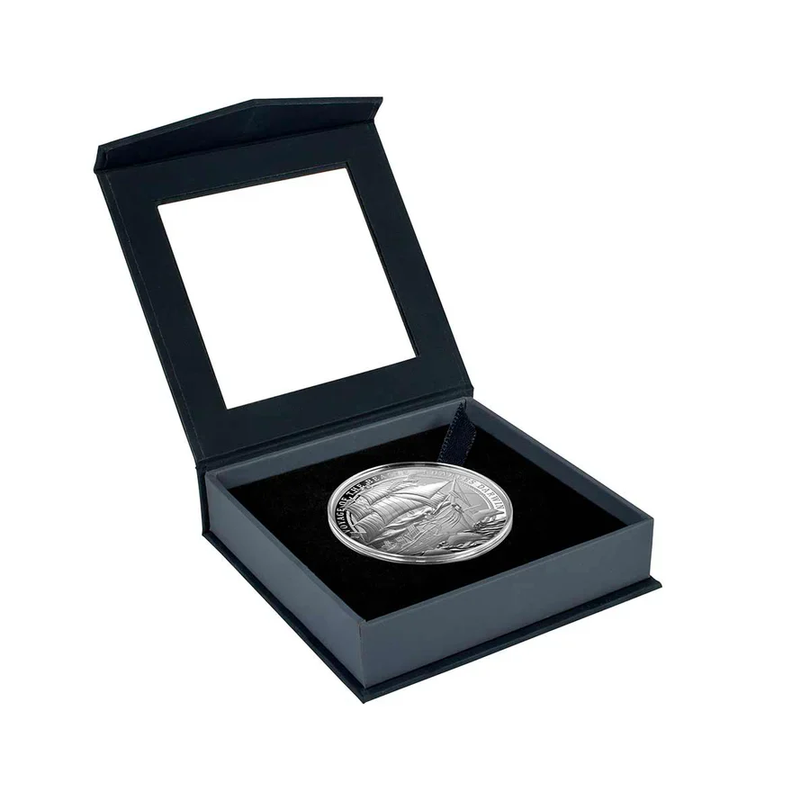 Charles Darwin & the Voyage of HMS Beagle 2025 $1 1oz Silver Proof Coin - Image 4