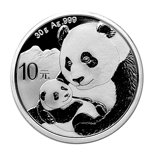 China 2019 Panda 30 gram Silver Coin