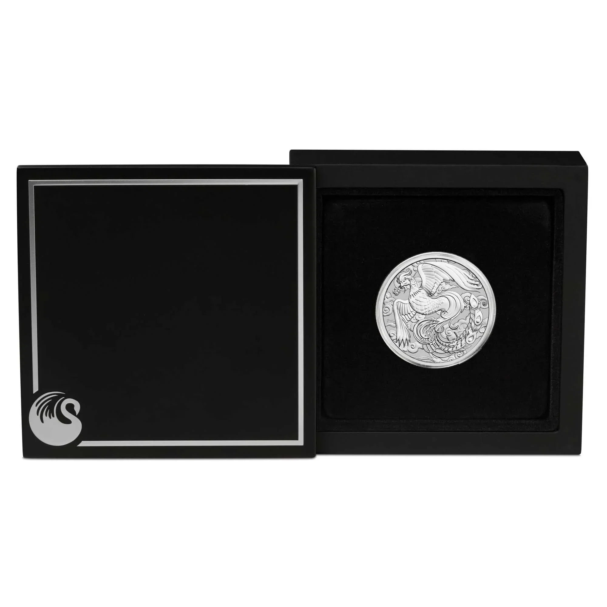 Chinese Myths and Legends Phoenix 2023 1oz Platinum Reverse Proof Coin - Image 3