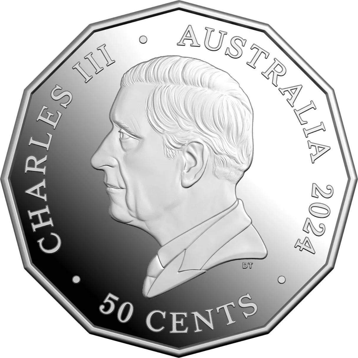 Christmas Decoration 2024 50c Silver Proof Coin - Image 3